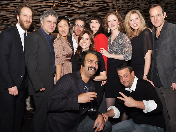 Cheers! Ethan Coen Gets Cozy with Happy Hour Cast on Opening Night