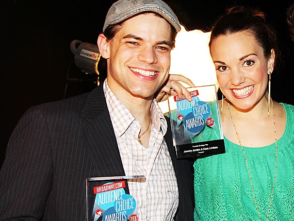 Newsies' Jeremy Jordan and Kara Lindsay on Sharing Broadway.com Awards: ‘We're Just Big Fat Goofballs’