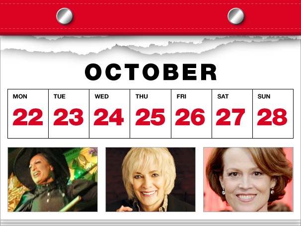 Drag Queens Do Idina, Betty Buckley Says Bye & Sigourney Weaver Takes the Stage in This Week's Datebook
