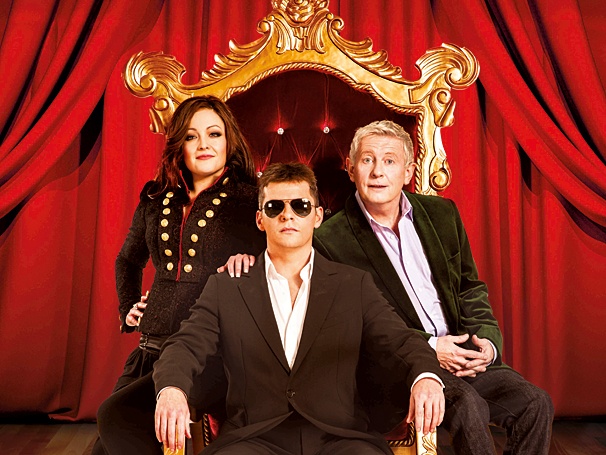 First Look at Downton Abbey Baddie Nigel Harman as Simon Cowell in London's X Factor Musical