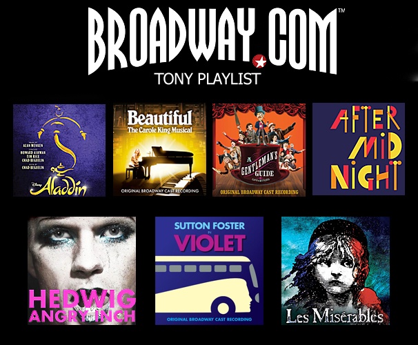 2014 Tony Playlist! Stream Songs From Beautiful, Aladdin, Hedwig & More Best Musical Nominees