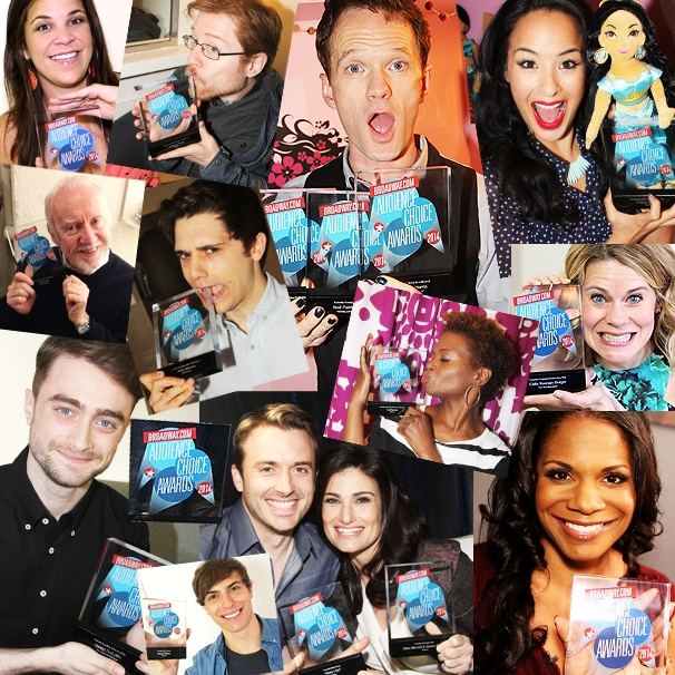 Idina! DanRad! NPH! 2014 Broadway.com Audience Choice Award Winners Announced