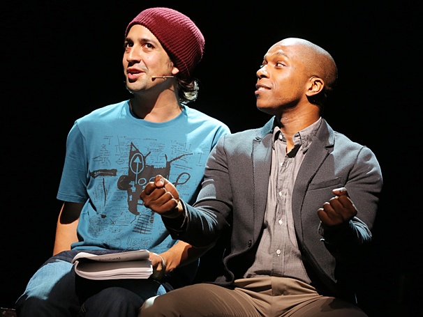 Photos! Sing Happy Birthday to Lin-Manuel Miranda & the Cast of tick, tick...BOOM! at Encores!