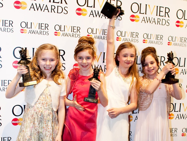 Matilda's 'Ecstatic' Young Stars and Choreographer Celebrate Their Olivier Awards