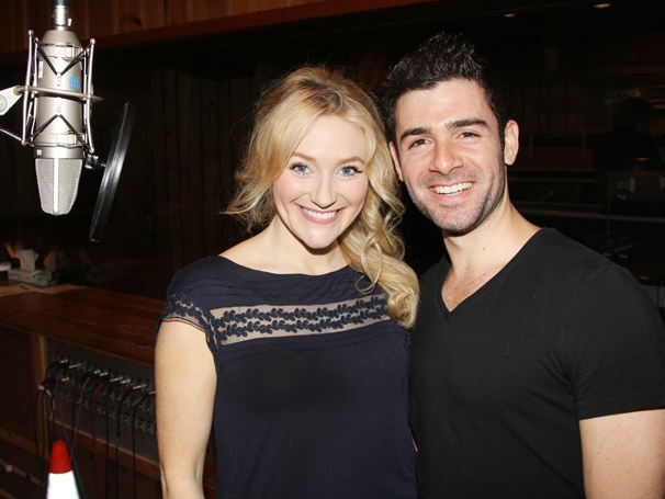 Betsy Wolfe & Adam Kantor Relive The Last Five Years at Cast Album Recording Session