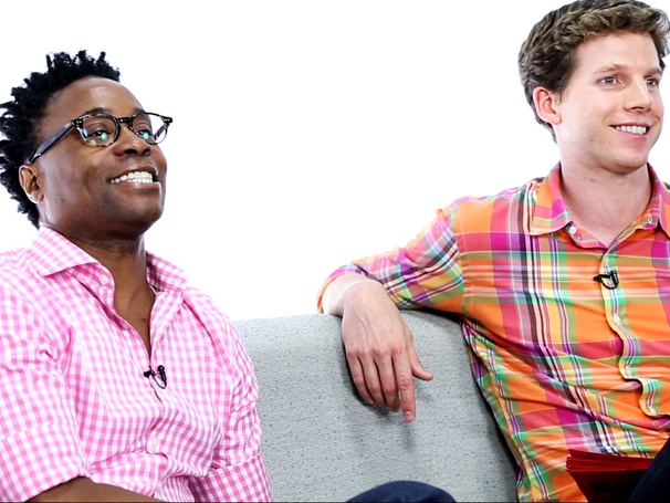 From Tattoos to Cyndi Lauper Impressions, Kinky Boots Stars Billy Porter & Stark Sands Have a Ball Answering Your Questions