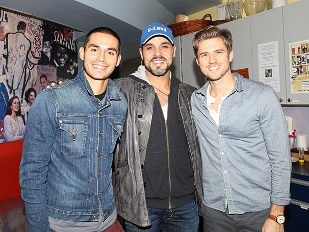 Exclusive Pics! Daniel Sunjata Welcomes Aaron Tveit and His Graceland Pals at Broadway's Macbeth