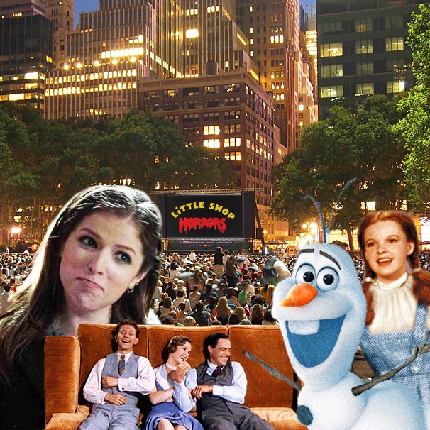 Wanna Watch Pitch Perfect, Frozen & More Under the Stars? Six Can't-Miss Movie Musical Screenings in NYC