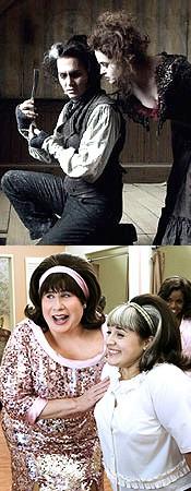 Hairspray and Sweeney Todd Movies Score Golden Globe Nominations