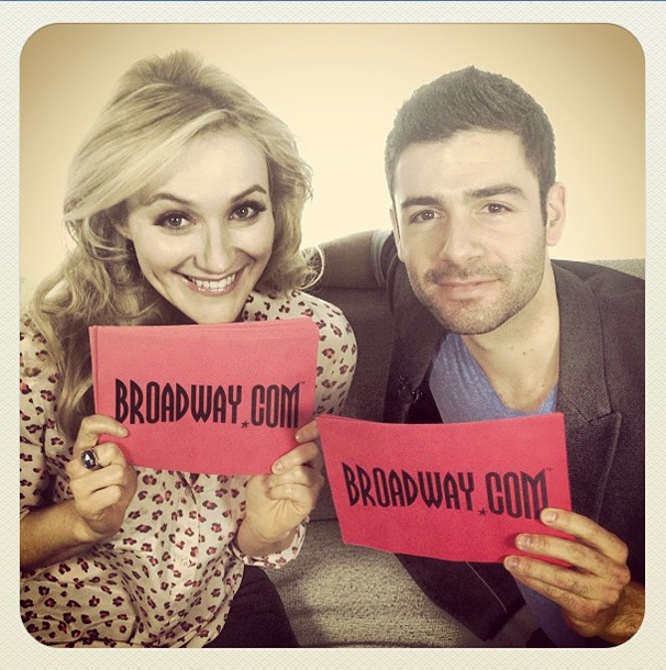 Instagram Hot Shot! The Last Five Years Stars Betsy Wolfe & Adam Kantor Get Cozy on the Broadway.com Couch