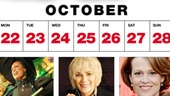 Drag Queens Do Idina, Betty Buckley Says Bye & Sigourney Weaver Takes the Stage in This Week's Datebook