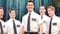 Mark Evans and the national tour cast of 'The Book of Mormon'