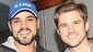 Manny Montana, Daniel Sunjata & Aaron Tveit backstage at Broadway's 'Macbeth'