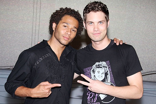 Corbin Bleu at Little Mermaid - Corbin Bleu - Drew Seeley