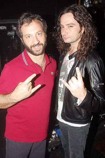 Judd Apatow and Leslie Mann at Rock of Ages - Judd Apatow - Constantine Maroulis