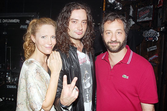 Judd Apatow and Leslie Mann at Rock of Ages - Leslie Mann - Constantine Maroulis - Judd Apatow