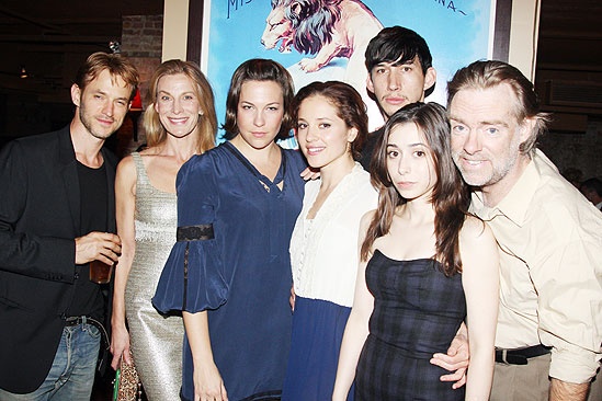 The Retributionists Opening Night – Adam Rothenberg – Margarita Levieva – Adam Driver – Cristin Milioti – Lusia Strus – Rebecca Henderson – Hamilton Clancy