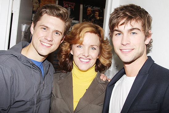Chace Crawford at Next to Normal – Chace Crawford – Aaron Tveit – Alice Ripley