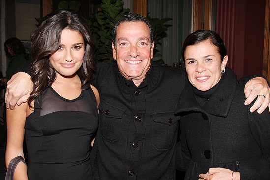 Lea Michele at Rock of Ages - Lea Michele - dad - mom