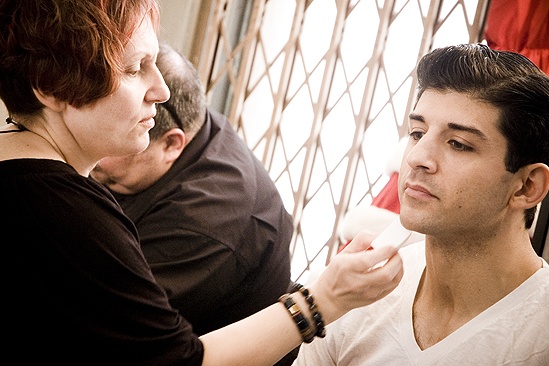 White Christmas photo shoot 2009 – Tony Yazbeck
