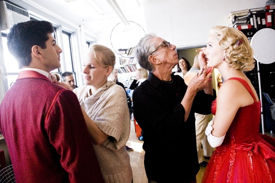 White Christmas photo shoot 2009 – Tony Yazbeck – Mara Davi