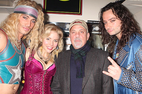 Billy Joel at Rock of Ages - Billy Joel - James Carpinello - Kerry Butler - Constantine Maroulis