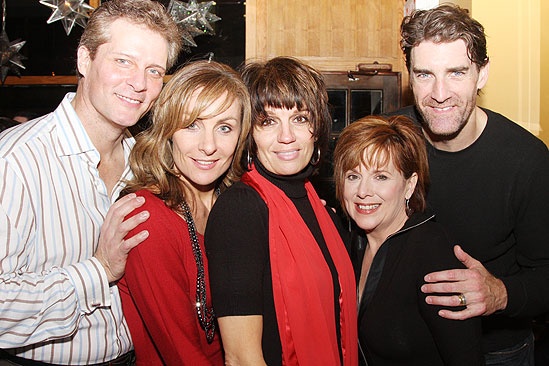 Mamma Mia eighth anniversary – David Andrew MacDonald - Judy McLane - Beth Leavel - Allison Briner - Patrick Boll