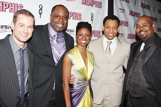 Memphis Opening - Chad Kimball - J. Bernard Calloway - Montego Glover - Derrick Baskin - James Monroe Iglehart