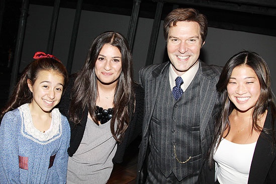 Lea Michele at Ragtime – Sarah Rosenthal – Lea Michele – Ron Bohmer – Jenna Ushkowitz