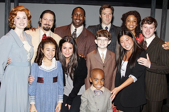 Lea Michele at Ragtime – Lea Michele – Jenna Ushkowitz – principal actors
