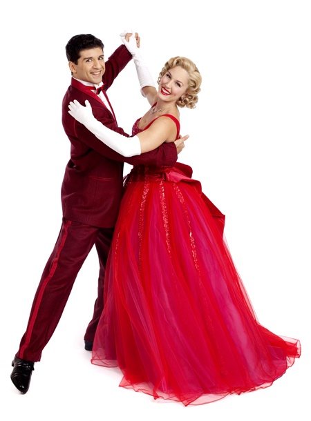 White Christmas - Show Photos - Tony Yazbeck - Mara Davi (dancing)