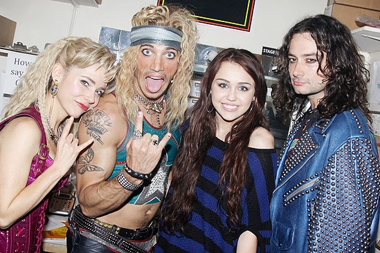 Miley Cyrus at Rock of Ages – Kerry Butler – James Carpinello – Miley Cyrus – Constantine Maroulis