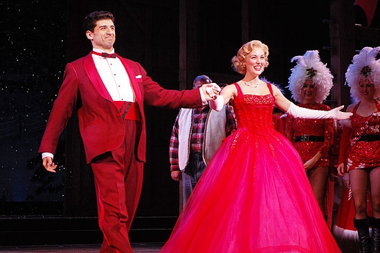 White Christmas Opening 2009 – cc - Tony Yazbeck - Mara Davi
