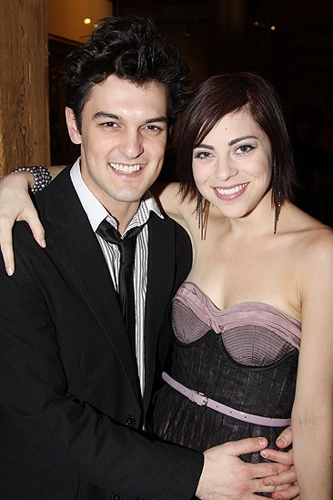 Addams Family Chicago opening – Wesley Taylor – Krysta Rodriguez