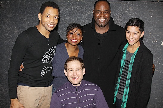Priscilla Presley at Memphis - Derrick Baskin - Montego Glover - Chad Kimball - J. Bernard Calloway - Mark Indelicato