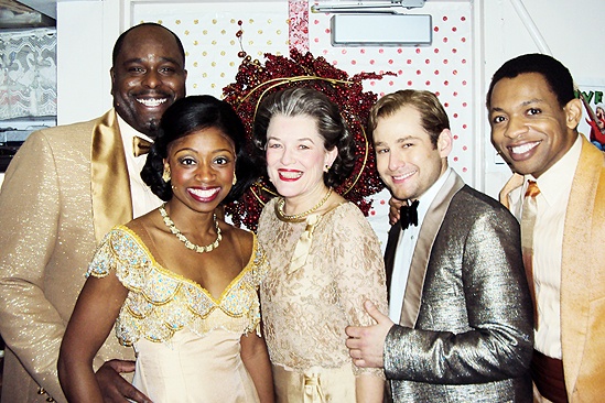Seasonal Snapshots at Memphis 2009 – J. Bernard Calloway – Montego Glover – Cass Morgan – Chad Kimball – Derrick Baskin (happy)
