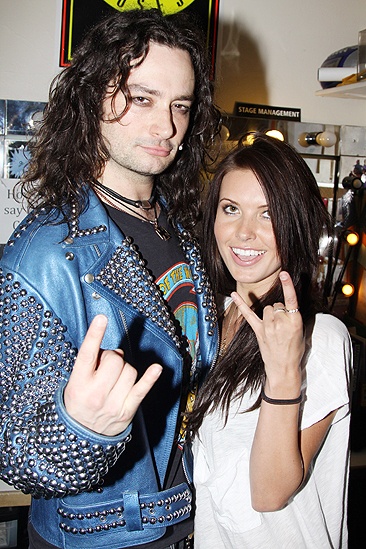 Audrina Patridge and Ryan Cabrera at Rock of Ages – Constantine Maroulis – Audrina Patridge