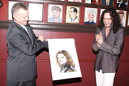 Constantine Maroulis at Sardi’s – Max Klimavicius – Constantine Maroulis - first