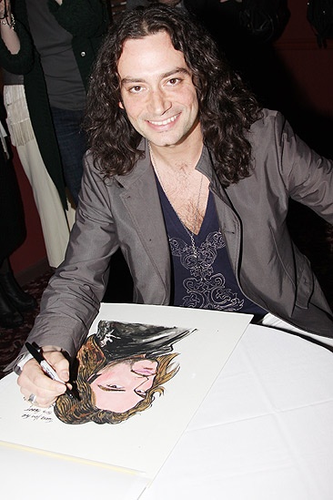 Constantine Maroulis at Sardi’s – Constantine Maroulis – signs