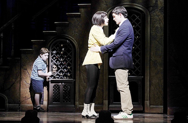 Show Photos - Addams Family (bway) - Adam Riegler - Krysta Rodriguez - Wesley Taylor