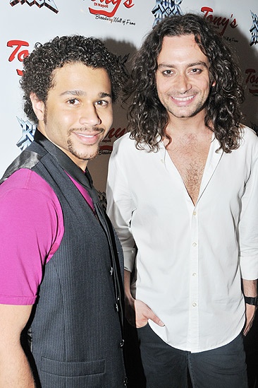 Constantine Maroulis at Tony's DiNapoli – Corbin Bleu – Constantine Maroulis