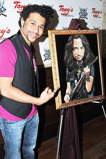 Constantine Maroulis at Tony's DiNapoli – Corbin Bleu