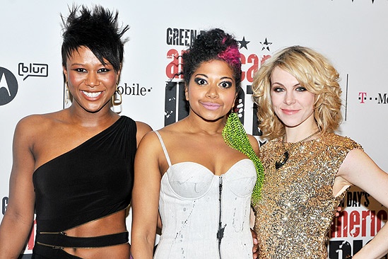 American Idiot Opening – Christina Sajous – Rebecca Naomi Jones – Mary Faber