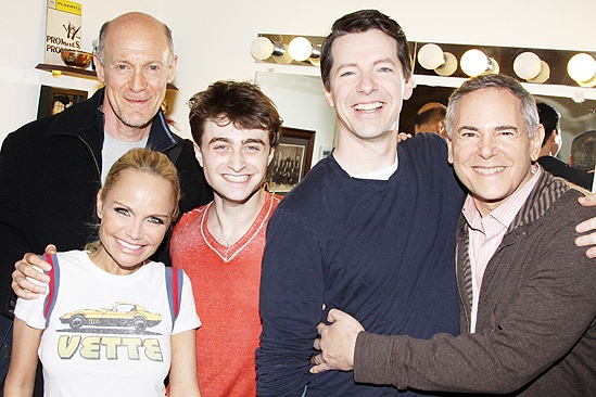 Daniel Radcliffe at Promises, Promises – Neil Meron – Kristin Chenoweth – Sean Hayes - Daniel Radcliffe – Craig Zadan