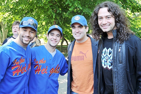2010 Broadway Show League – Corbin Bleu – Noah Rivera – Brian d’Arcy James – Constantine Maroulis