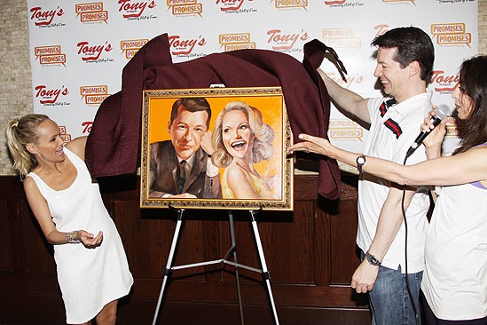 Kristin Chenoweth and Sean Hayes at Tony’s Di Napoli – reveal