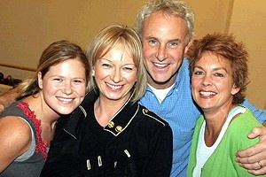 New Mamma Mia! cast in rehearsal - Carey Anderson - Judy Craymer - John Dossett - Michele Pawk