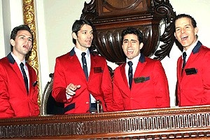 Jersey Boys at NYSE - Daniel Reichard - J. Robert Spencer - John Lloyd Young - Christian Hoff