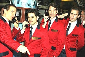 Jersey Boys at NYSE - Christian Hoff - John Lloyd Young - J. Robert Spencer - Daniel Reichard
