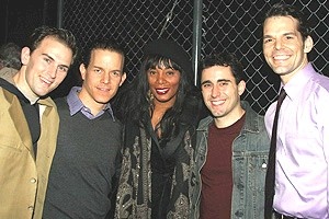 Donna Summer at Jersey Boys - Daniel Reichard - Christian Hoff - John Lloyd Young - J. Robert Spencer
